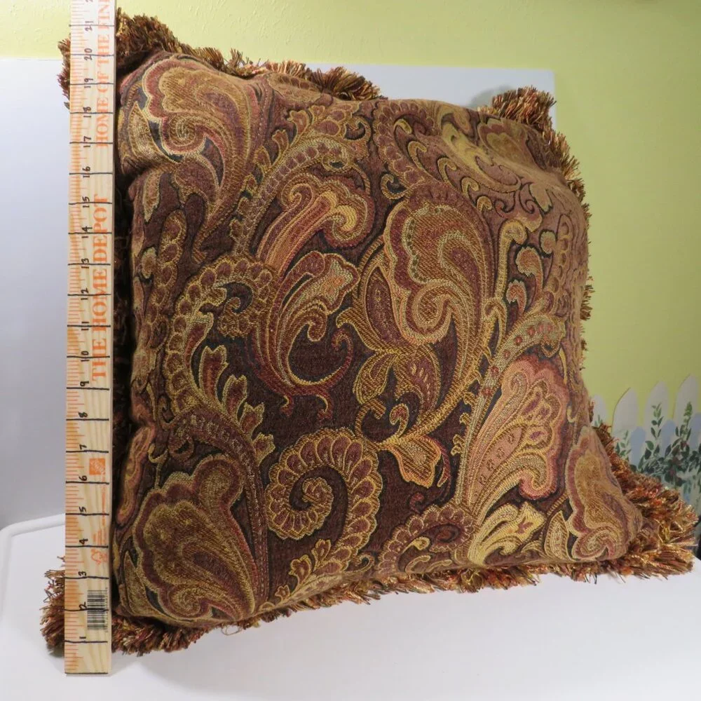 Large Tapestry FEATHER Pillow 20